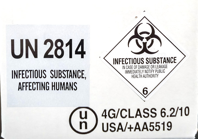 Category A – Infectious Substances