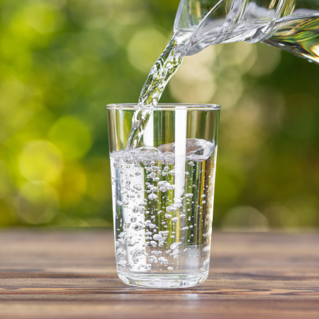 Water in glass Water in glass