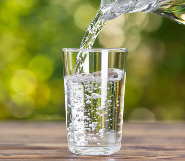 Water in glass Water in glass