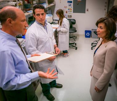 Lt. Governor Hochul's tour of Wadsworth Center. Lt. Governor Hochul's tour of Wadsworth Center.