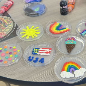 Petri dish art