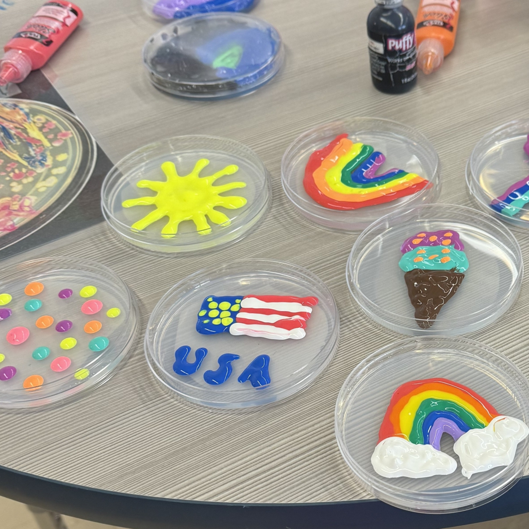 Petri dish art