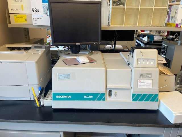 Beckman Spectroscopy Beckman Spectroscopy